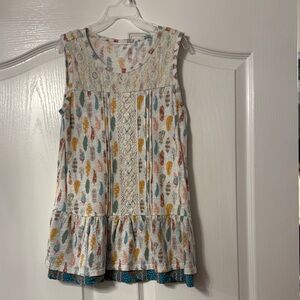 Matilda Jane Red and Pink Casual Dress